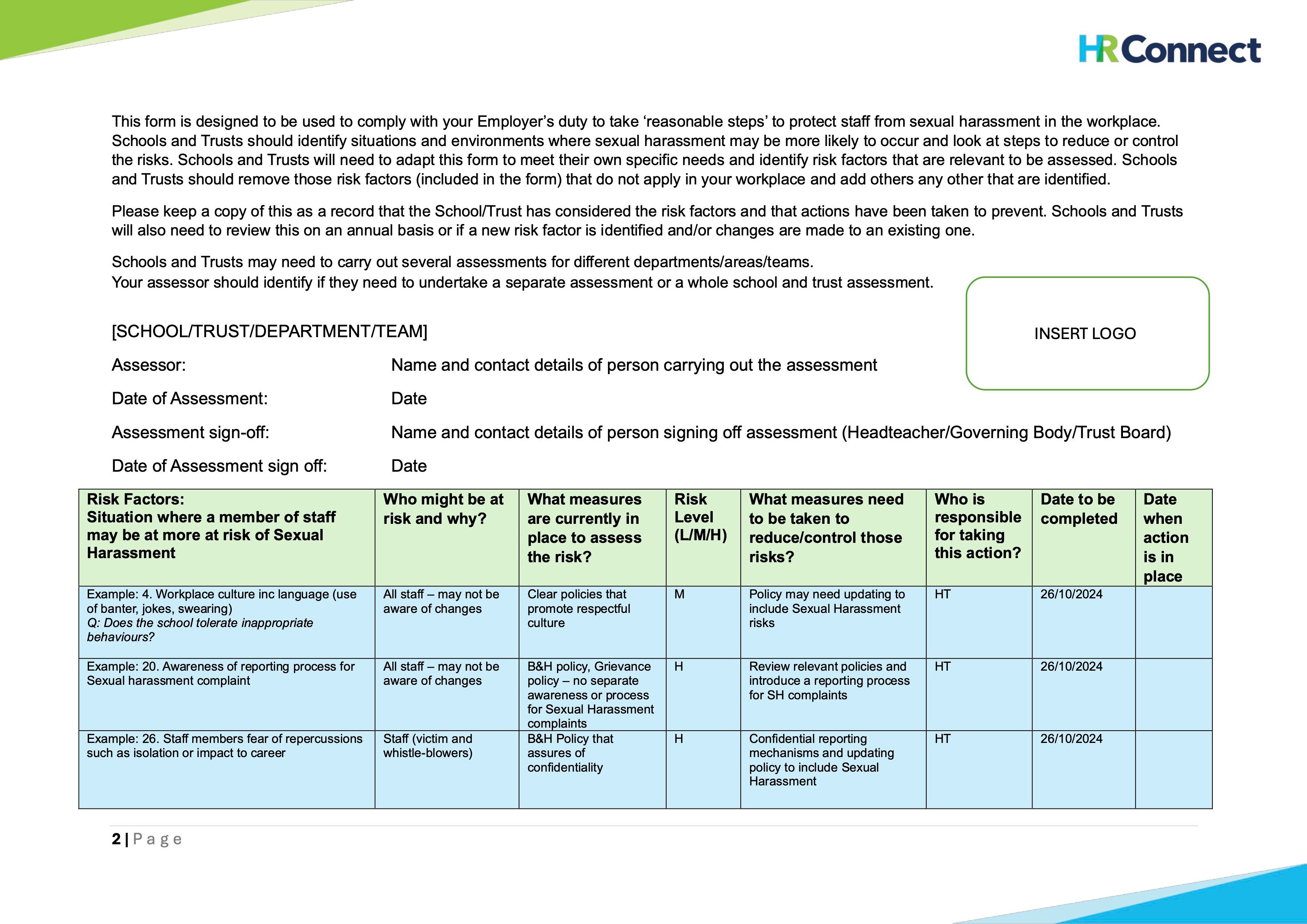 Duty to Prevent Sexual Harassment School Toolkit